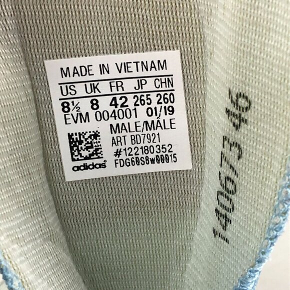 Adidas Mens Size 8.5 Robert Brooks x Silverbirch SPZL Clear Blue Sneakers BD7921 - Picture 12 of 12